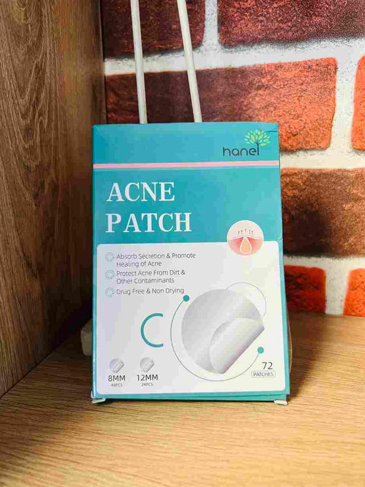 ✨ Acne Pimple Patch (72 Pieces) – Invisible Hydrocolloid Stickers | Overnight Spot Remover for Acne & Pimples